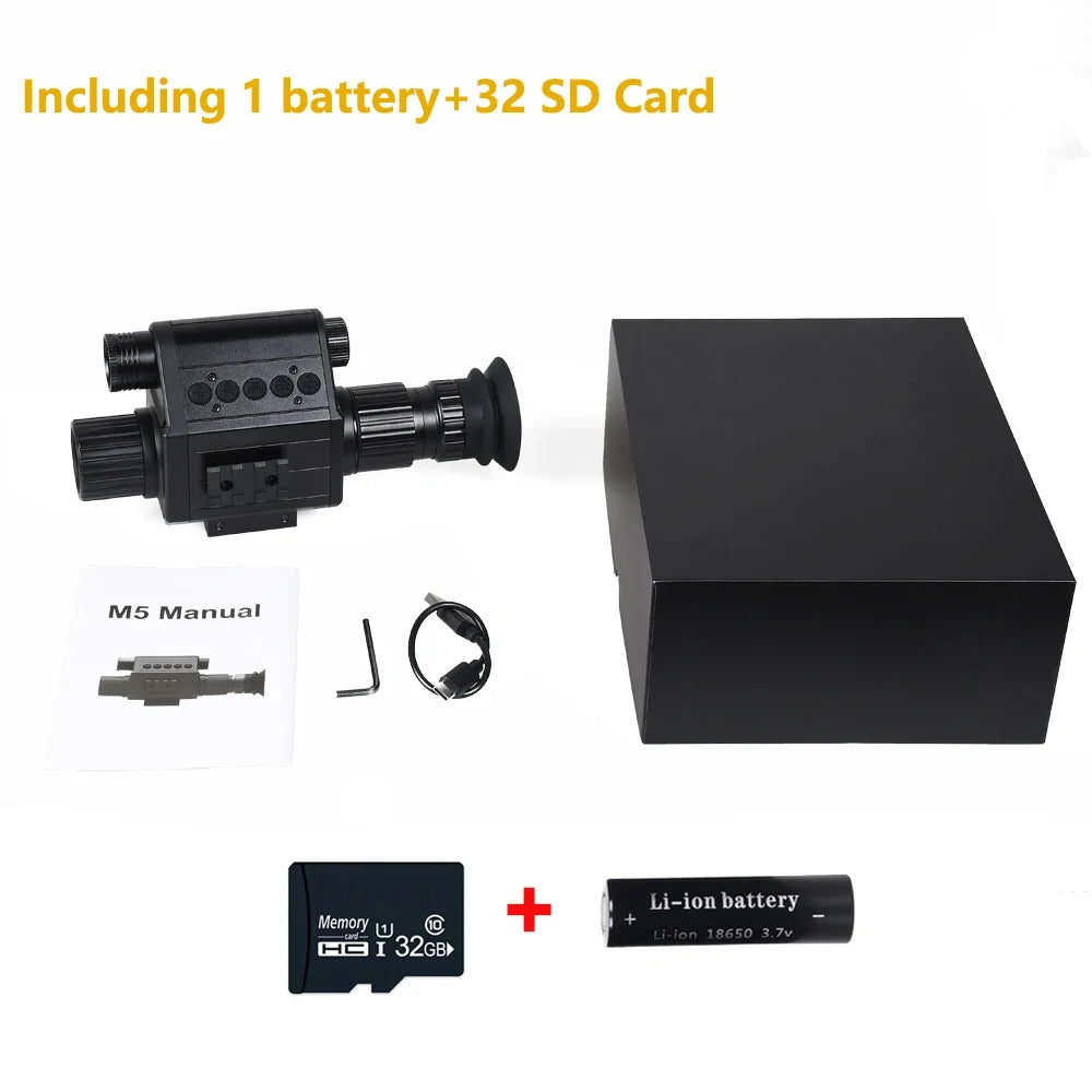 Tensdarcam Megaorei Digital Night Vision Monocular 1080P IR