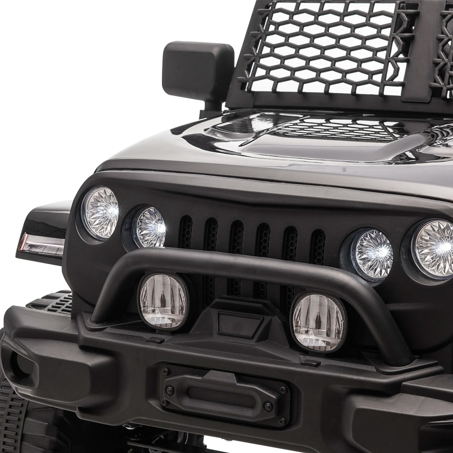 AOSOM 12V Rider Kids Car Off Road Truck With Remote