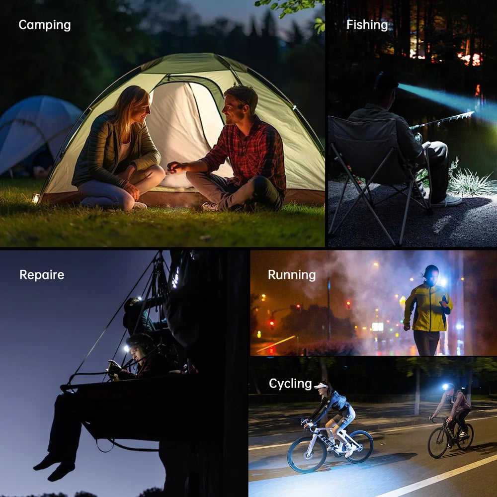 Sofirn HS42 Headlamp 2100 Lumen USB C Rechargeable Power Bank