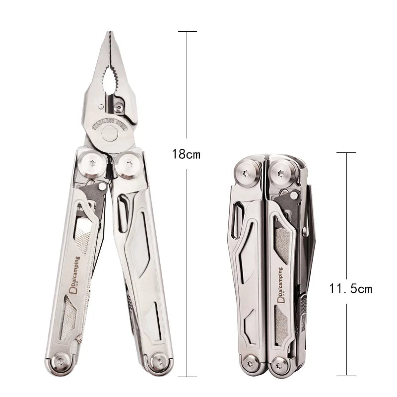 Daicamping DL30 Multi Tool Set With Replaceable Parts EDC Pliers