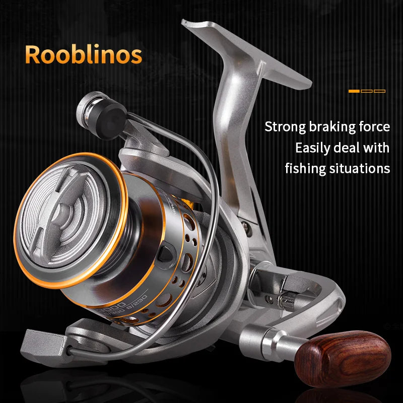 Rooblinos Spinning Reel LD Lightweight With Cork Handle