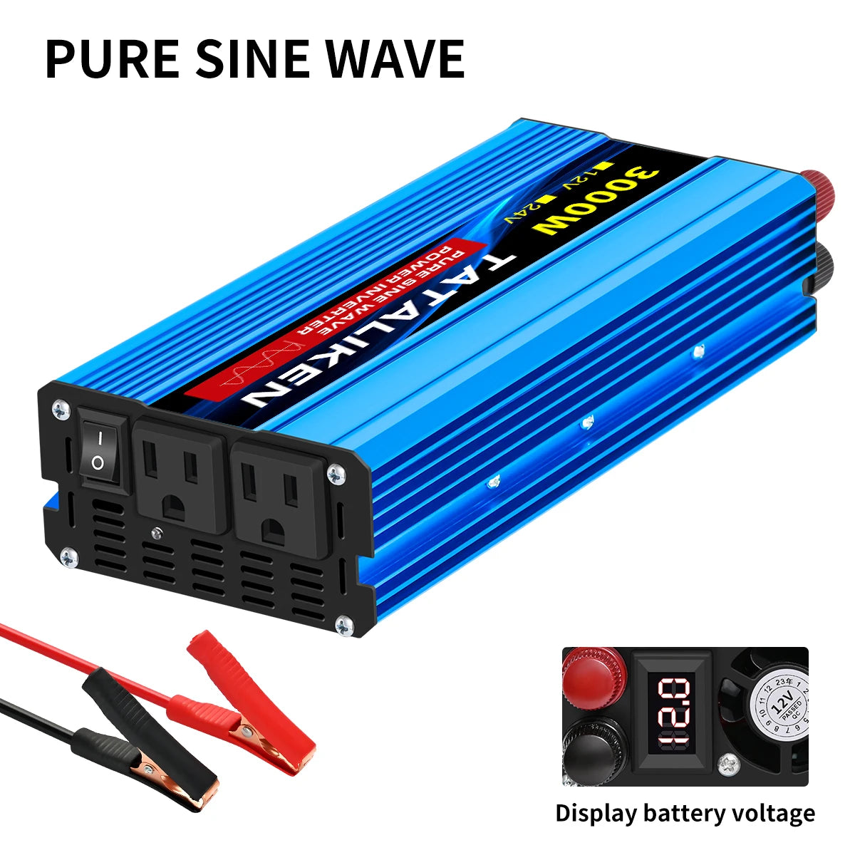 Tataliken Pure Sine Wave Inverter 5000W 10000W Portable