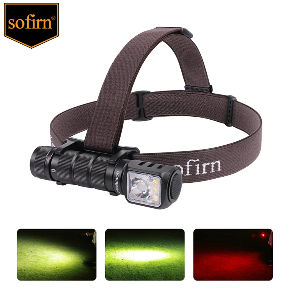 Sofirn HS42 Headlamp 2100 Lumen USB C Rechargeable Power Bank