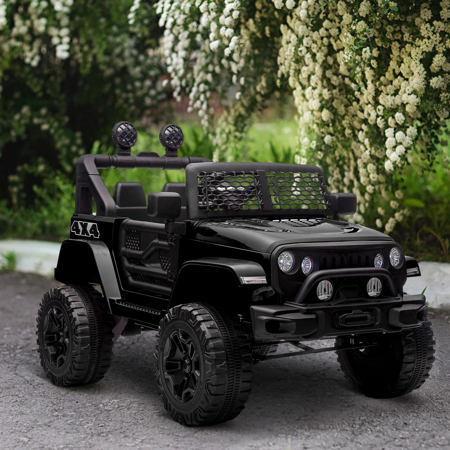AOSOM 12V Rider Kids Car Off Road Truck With Remote