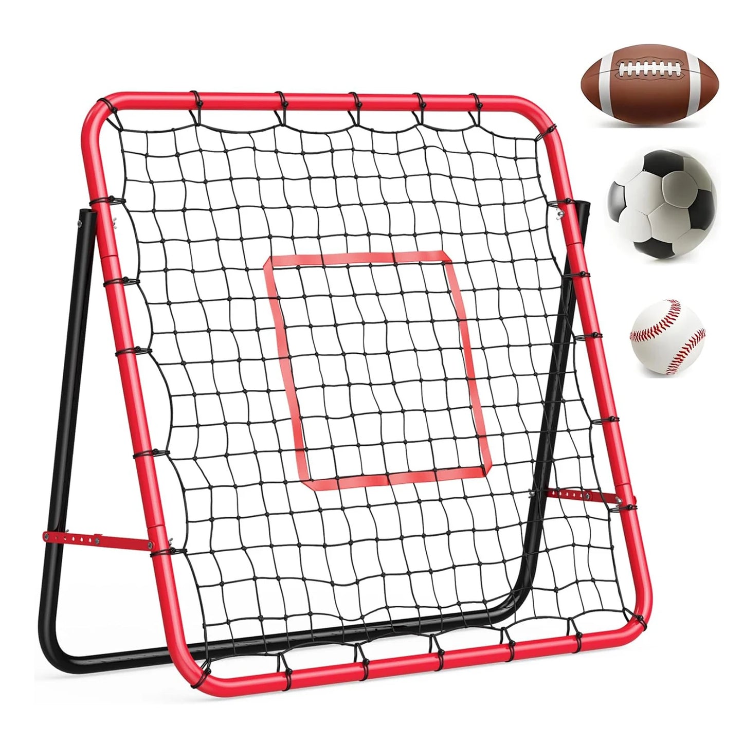 Origin Soccer Rebounder Net With Metal Frame For Training