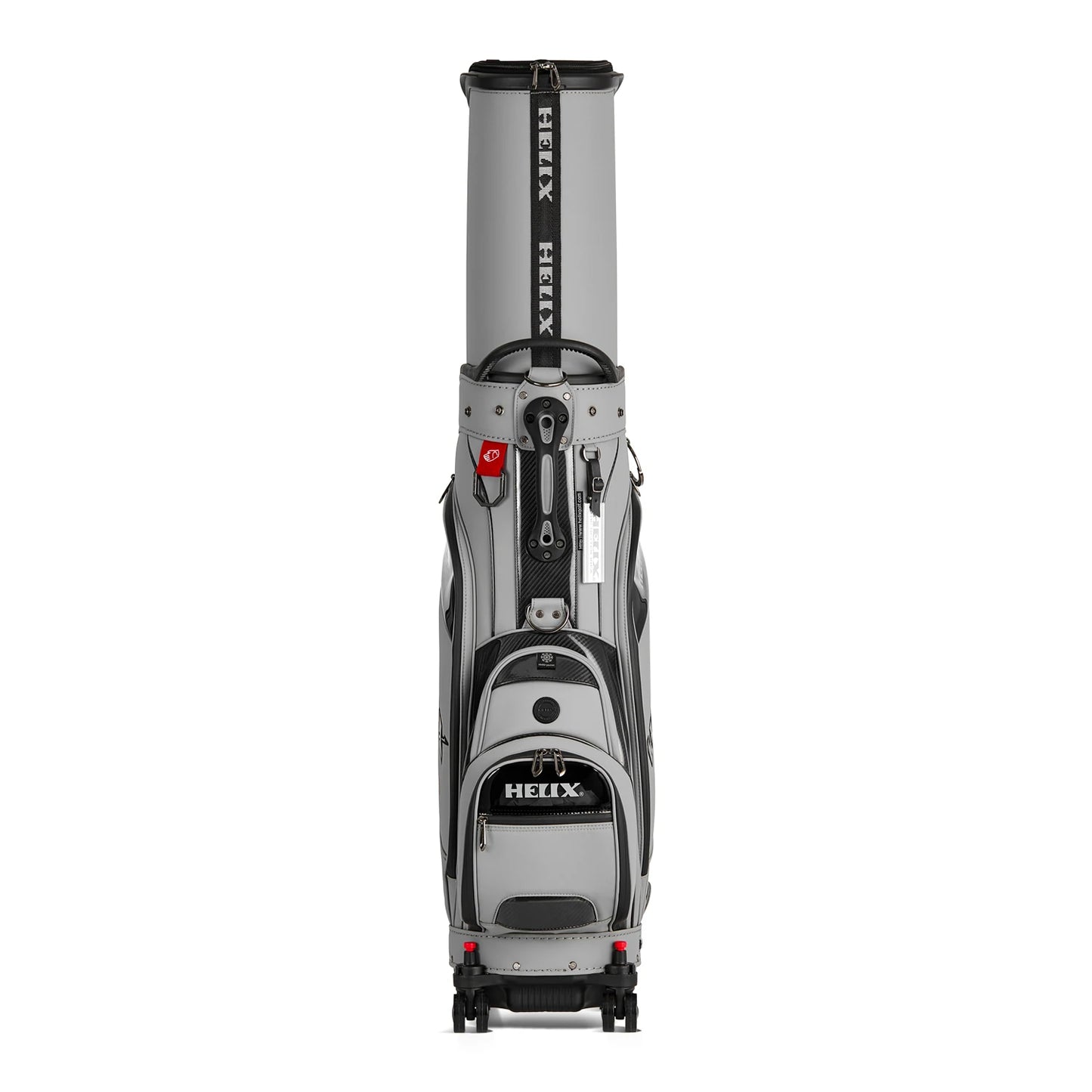 Helix Golf Bag with Four Wheels and Locking System