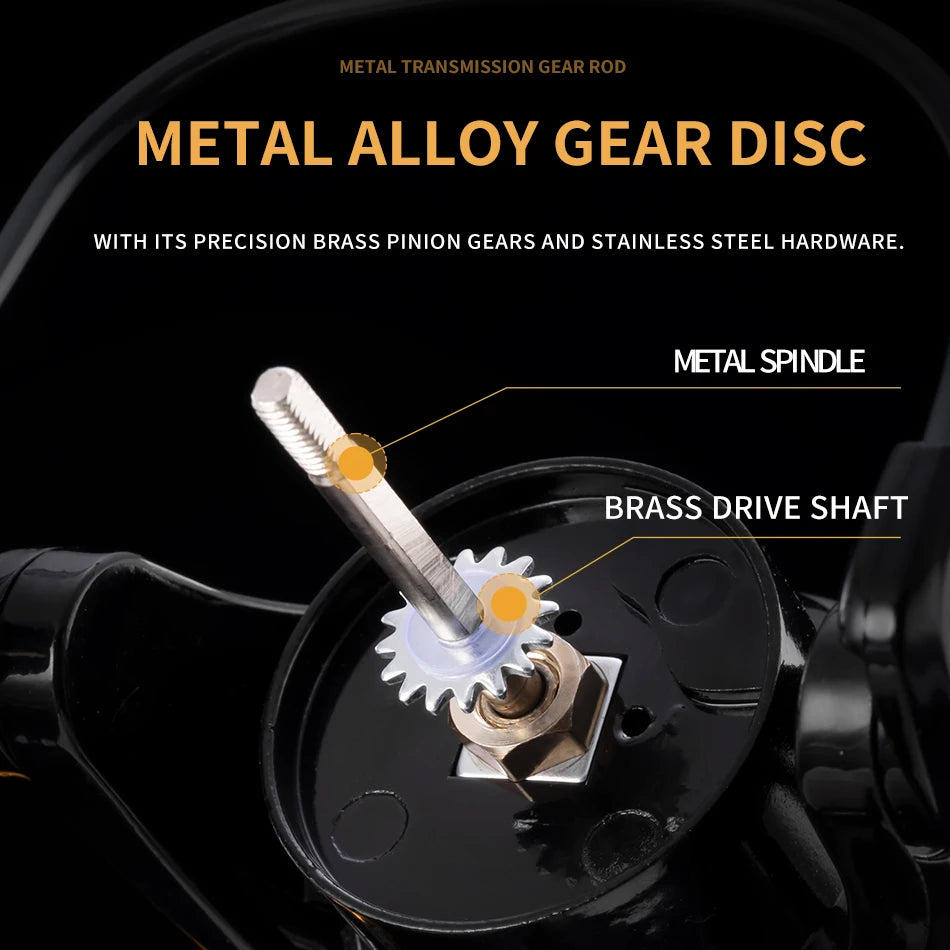 Rooblinos Spinning Fishing Reel 10kg Max Drag High Speed