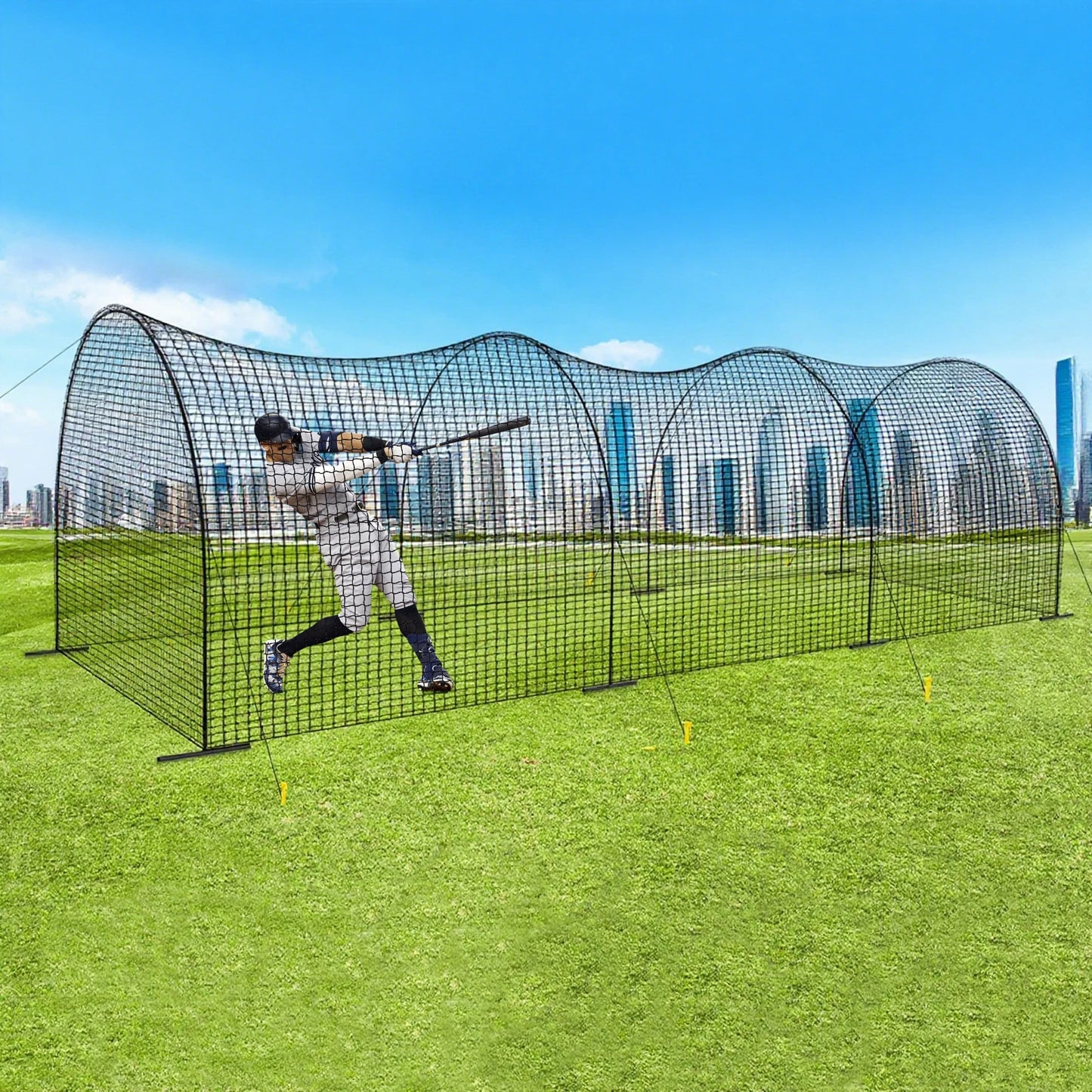 Hign-concerned Portable Outdoor Baseball Batting Cage Netting Training Equipment