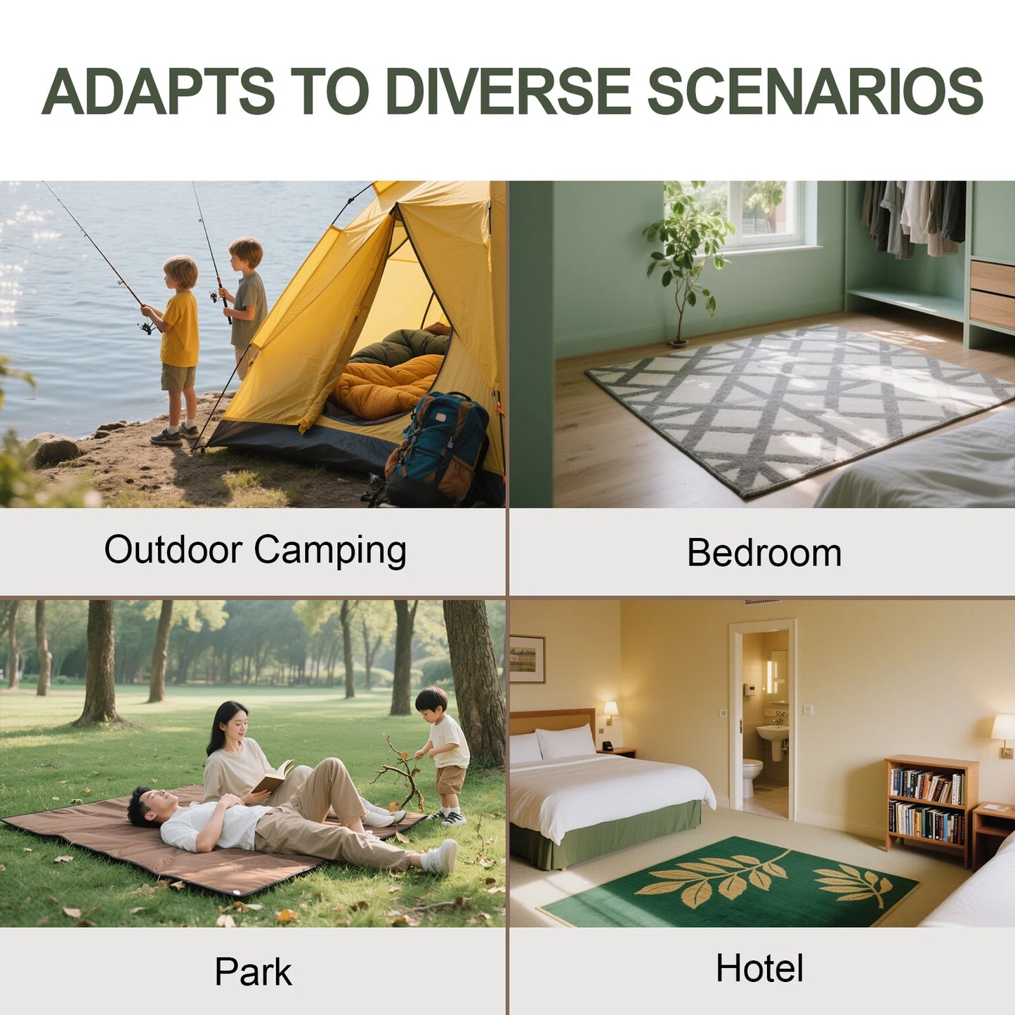 By Inflating Camping Air Cushion Bed Inflatable Mattress