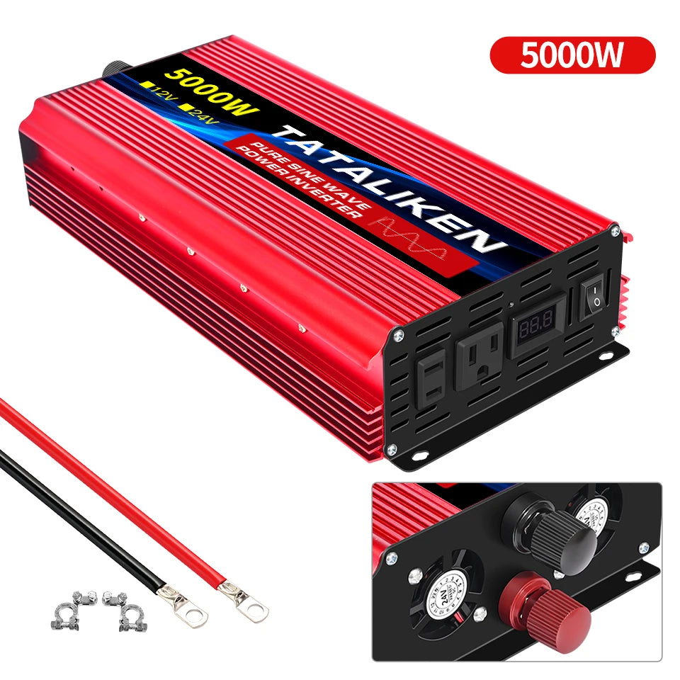 Tataliken Pure Sine Wave Inverter 5000W 10000W Portable