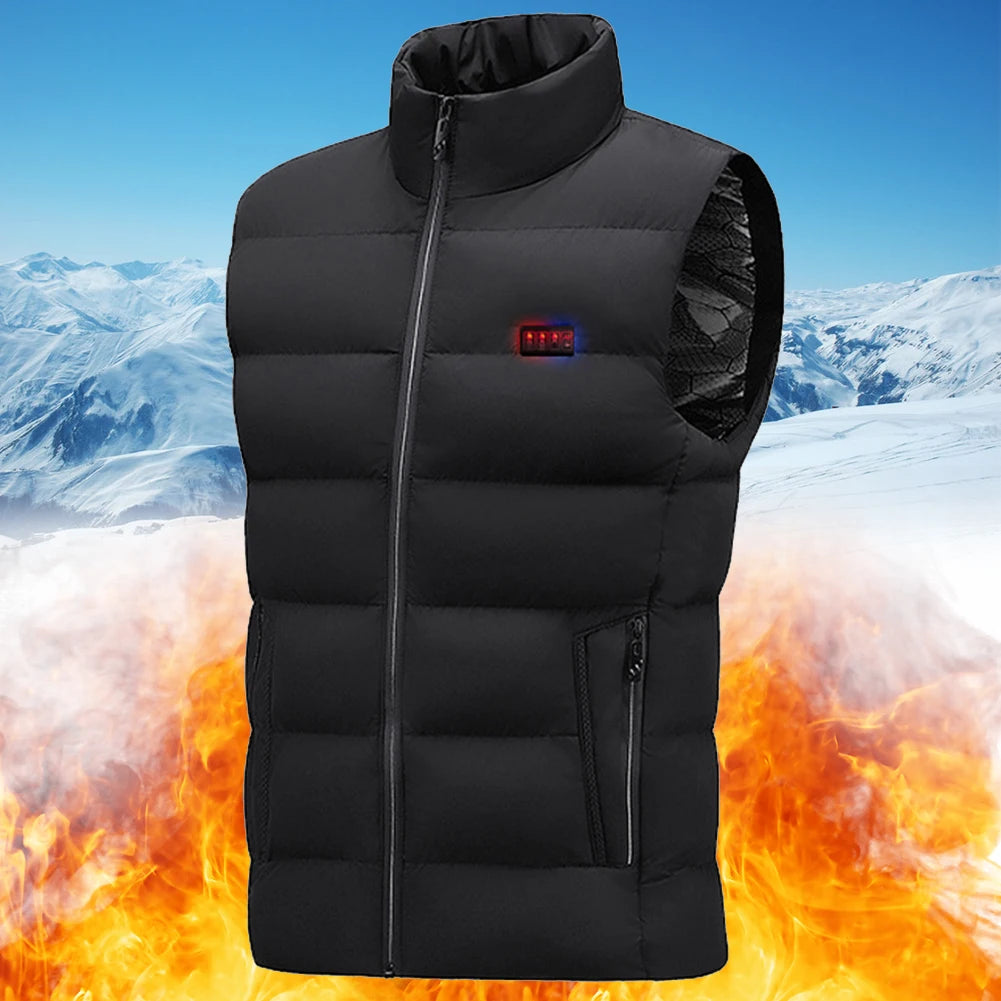 NONECN Unisex Heated Vest Lightweight Electric Gilet For Outdoors