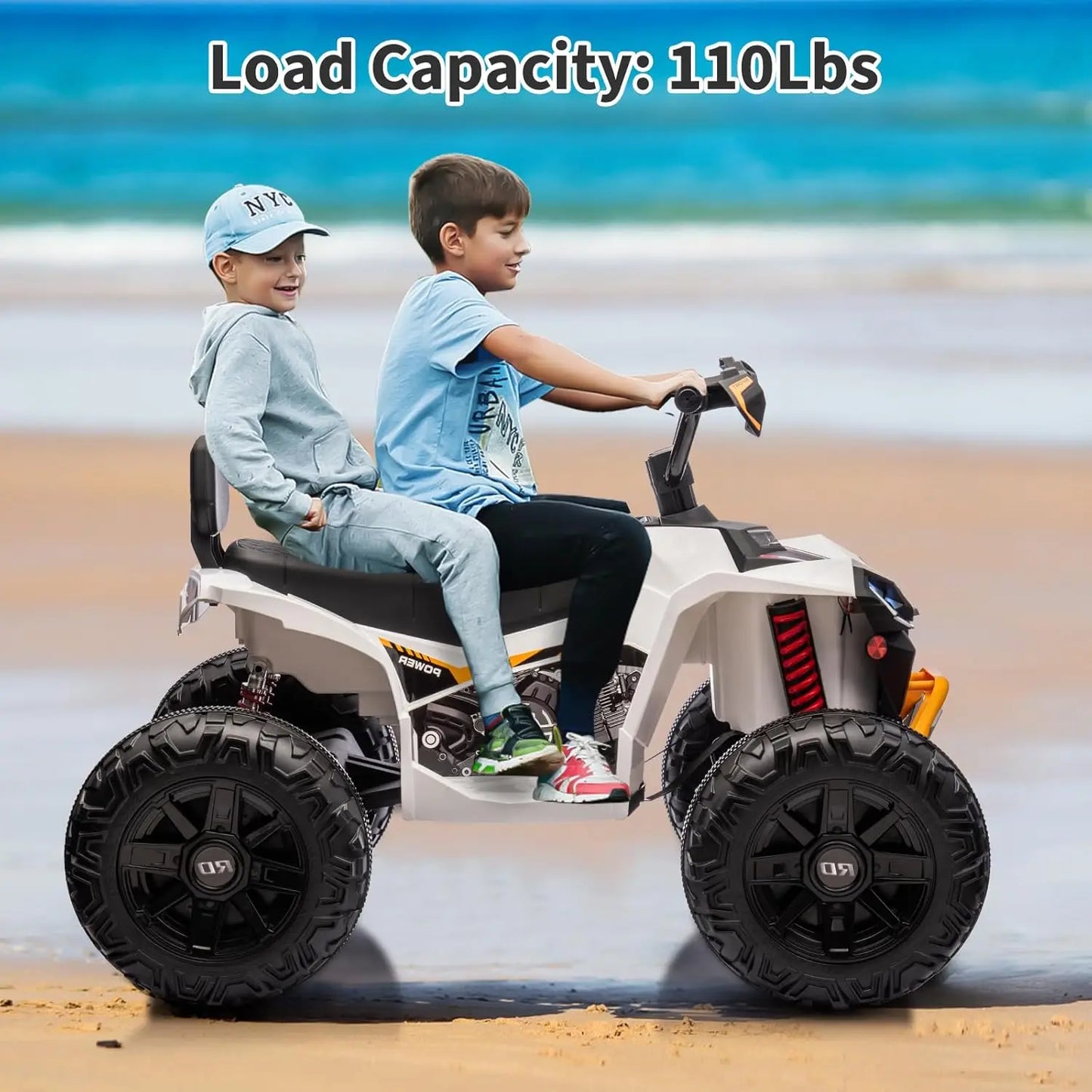 HiMIS 24V Kids Electric ATV Seater Ride On All Terrain