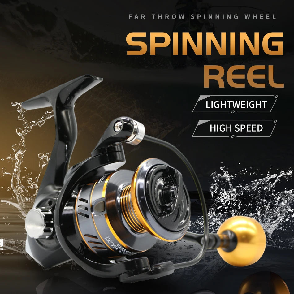 Rooblinos HM Fishing Reel Spinning Wheel 10kg Drag Power