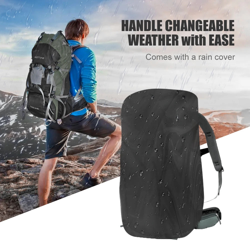 West Tune Explorer Internal Frame Backpack For Hiking And Travel
