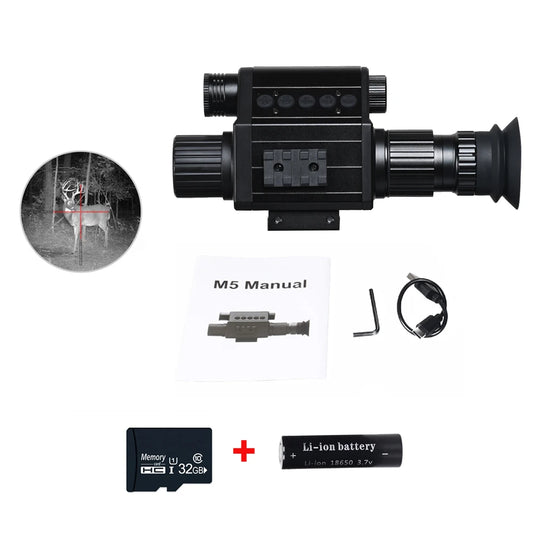 Tensdarcam Megaorei Digital Night Vision Monocular 1080P IR