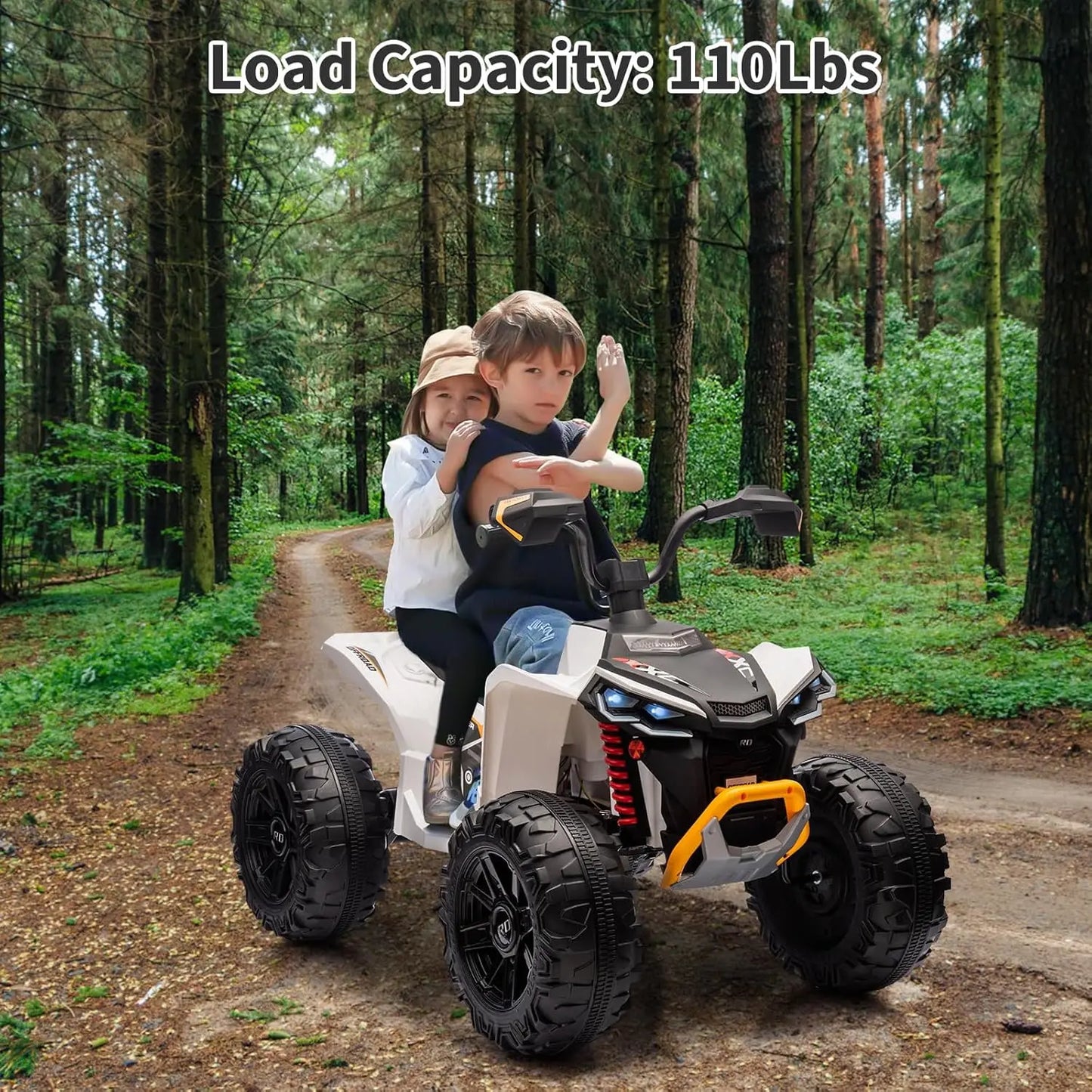 HiMIS 24V Kids Electric ATV Seater Ride On All Terrain