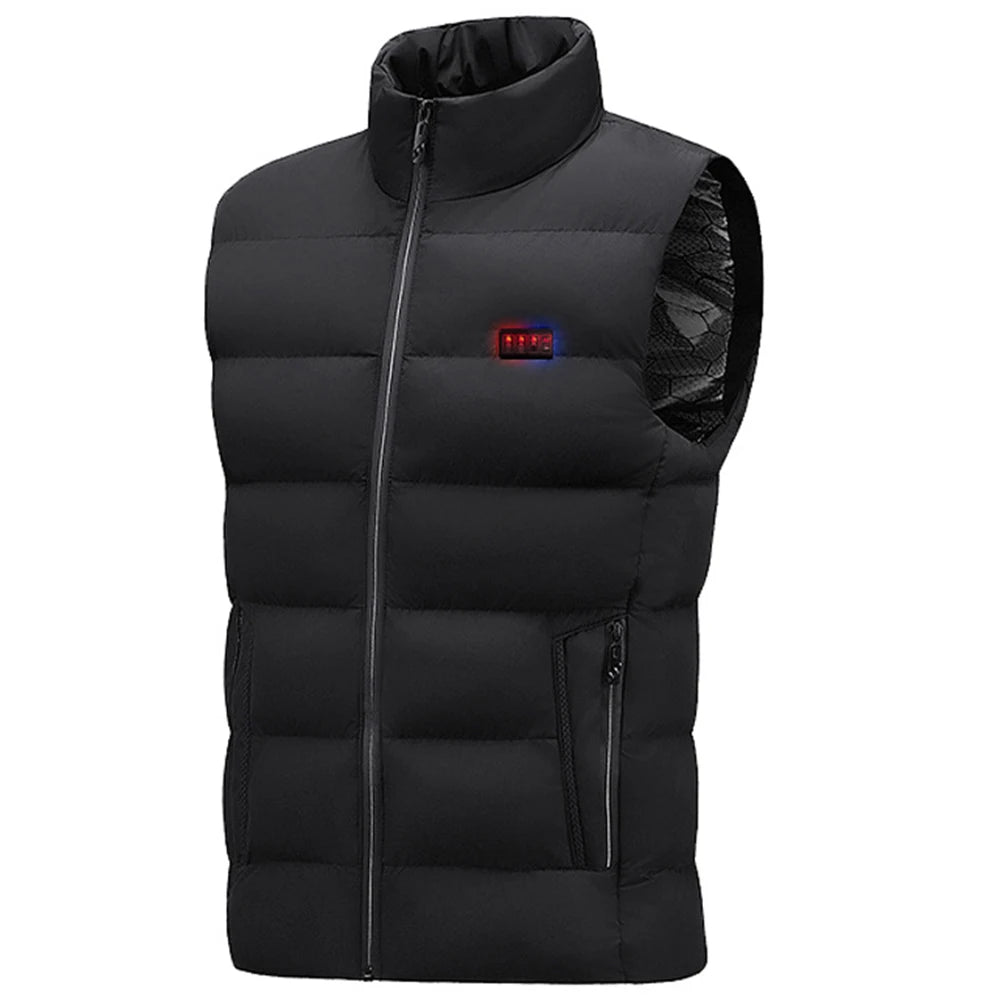 NONECN Unisex Heated Vest Lightweight Electric Gilet For Outdoors
