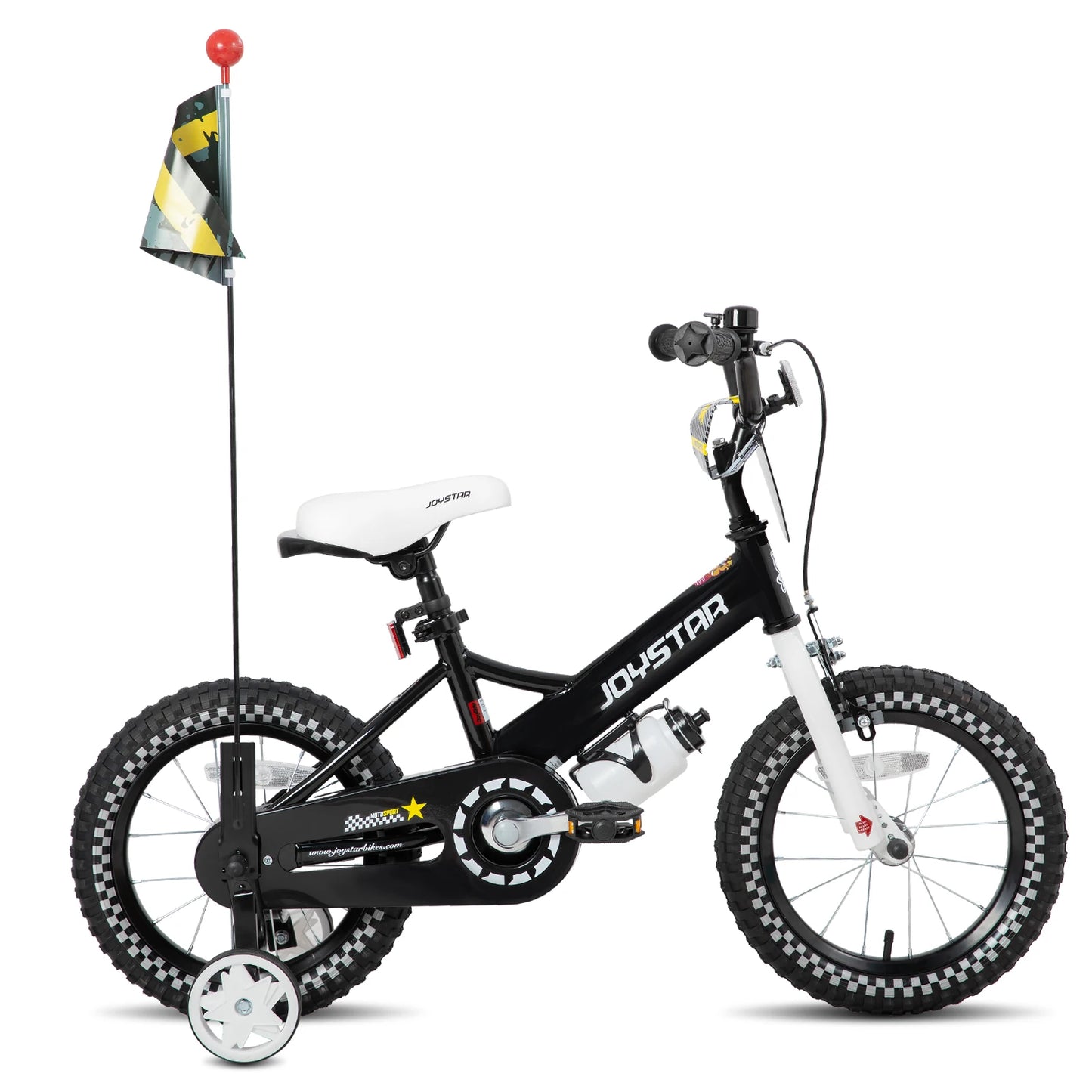 JOYSTAR Kids Bike For Ages 2-7 With Doll Seat Streamers