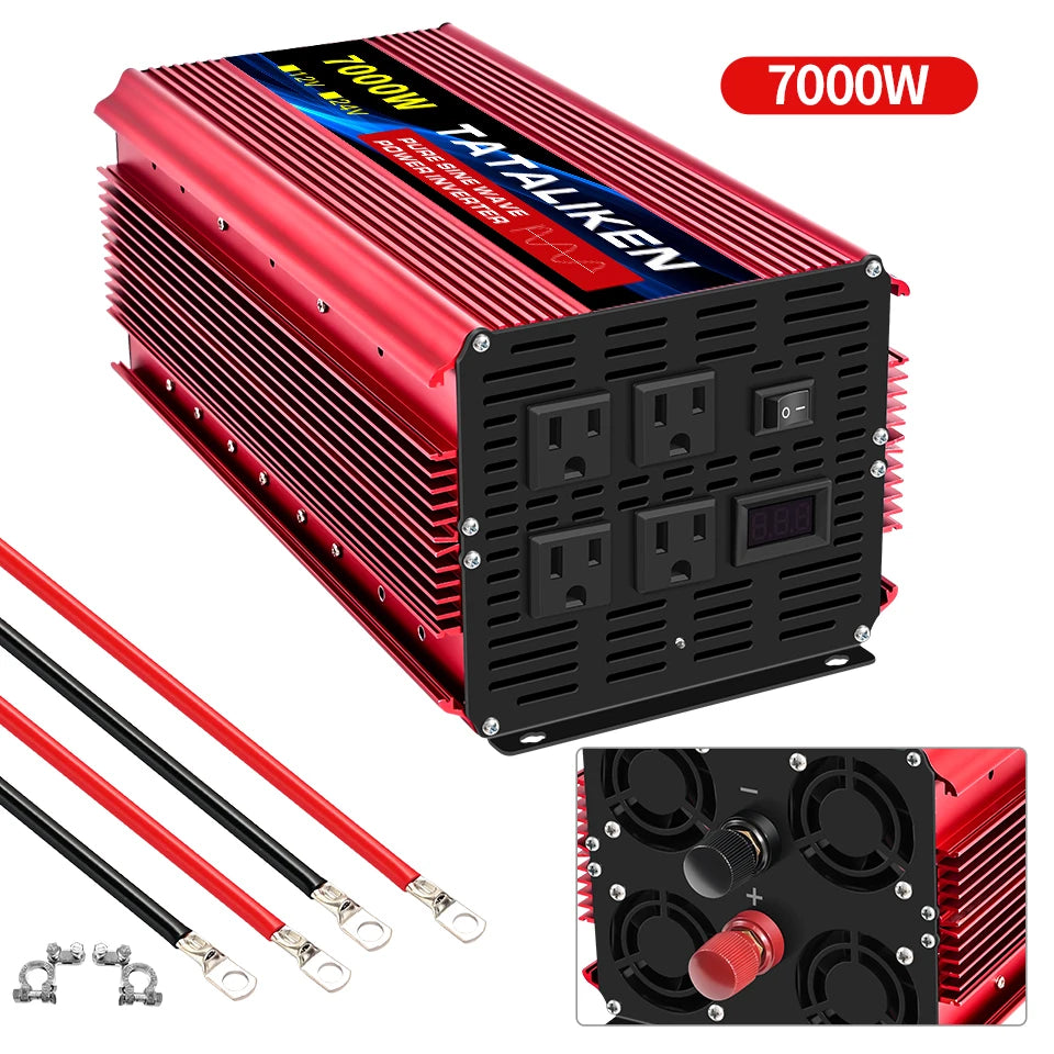 Tataliken Pure Sine Wave Inverter 5000W 10000W Portable