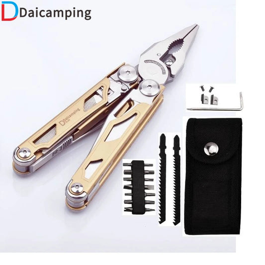 Daicamping DL30 Multi Tool Set With Replaceable Parts EDC Pliers