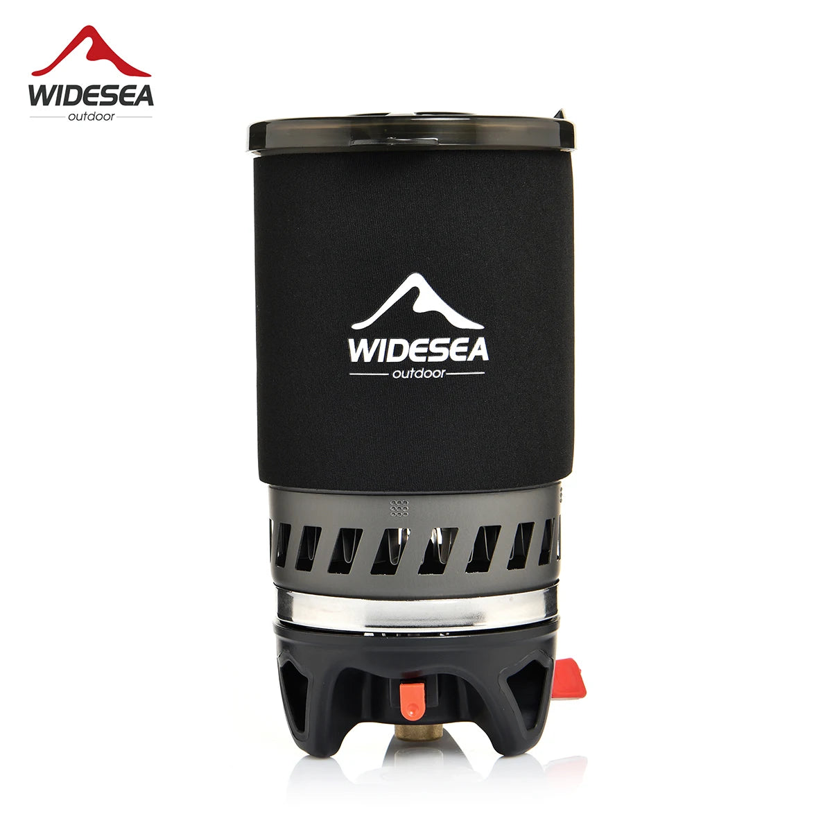 Widesea Camping Gas Stove With Heat Exchanger Cookware Set